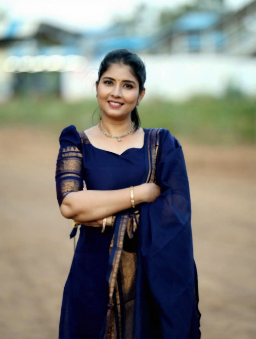 Kanchi Cotton Blue Salwar Suit With Duppata For Women