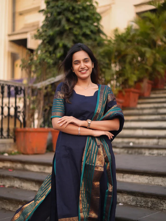 New Kanchi Cotton Salwar With Duppata For Women