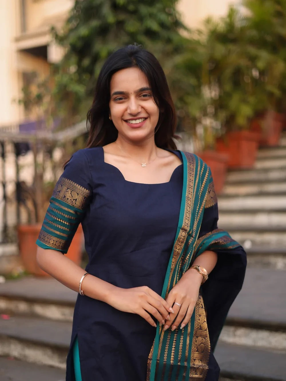 New Kanchi Cotton Salwar With Duppata For Women