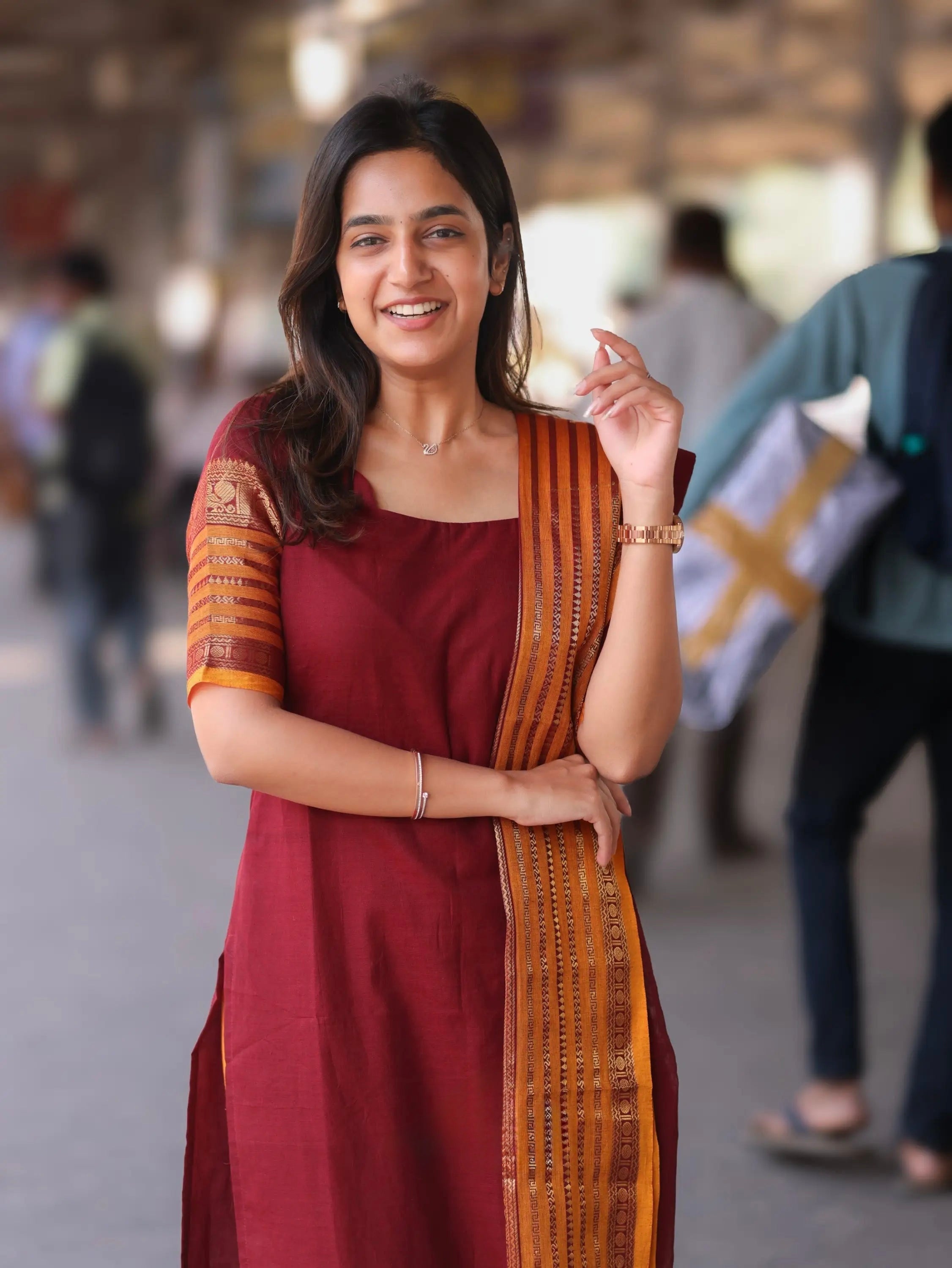 New Kanchi Cotton Salwar With Duppata For Women