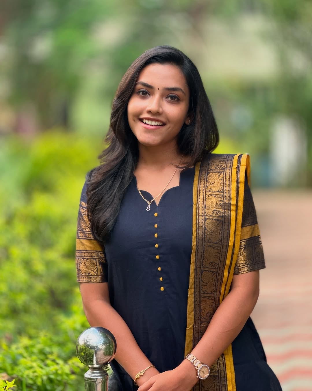 Pure Kanchi Cotton Treditional kurti duppata set